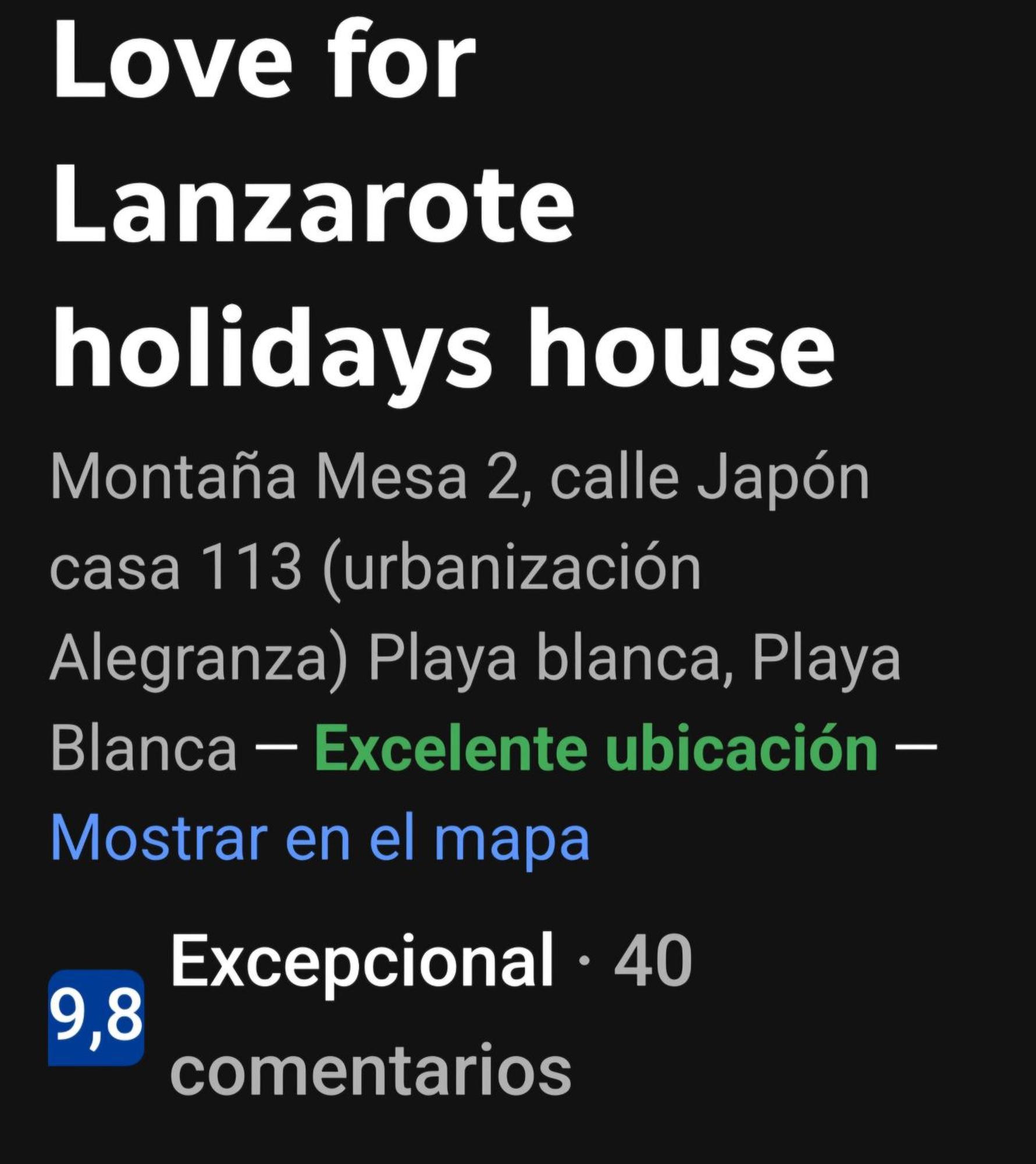 Love For Lanzarote Holidays House Playa Blanca  Kültér fotó